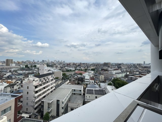 前面棟無しで陽当たり・通風・眺望良好です。　