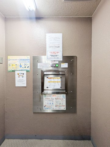 24時間ゴミ出し可能のゴミドラム