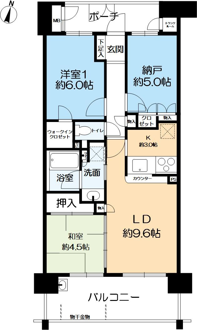 間取り：328000673671