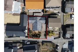 甲府市屋形1丁目　古家付土地の外観