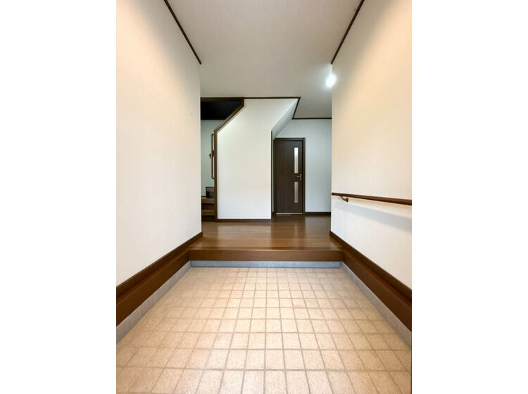 広々としたゆとりある玄関