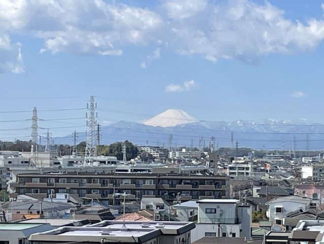 正面に富士山がきれいに望めます！