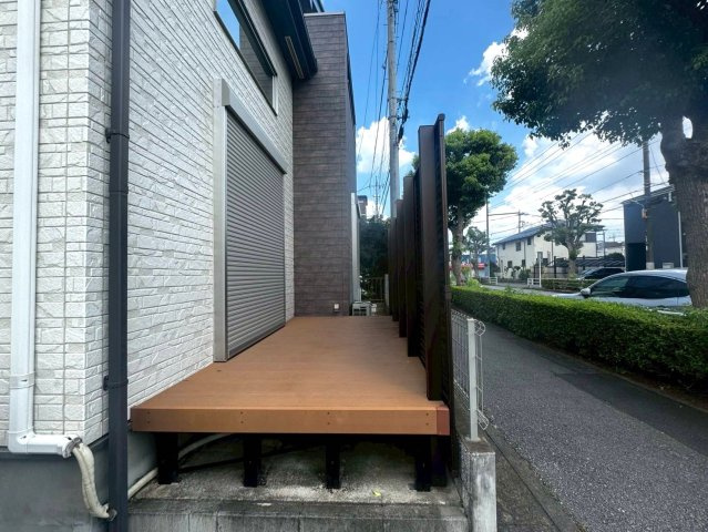 ウッドデッキ