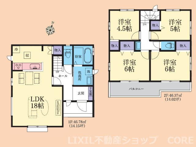 建物参考間取り図です。詳細はお気軽にお問い合わせください。