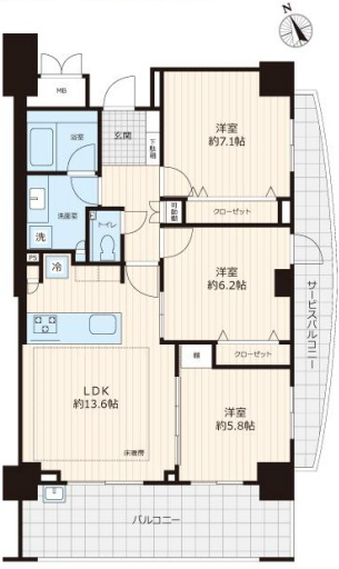 間取り：313004653859