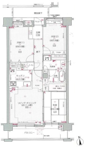 間取り：311002472922