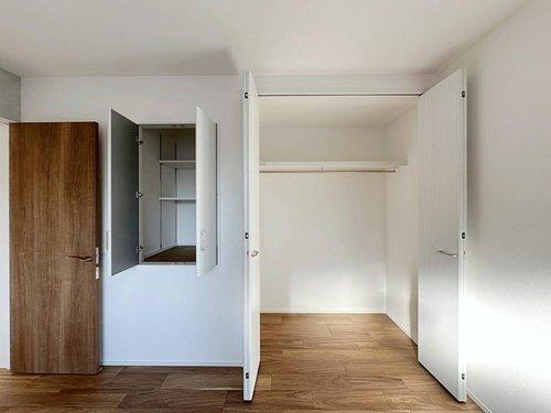 全居室収納☆　8帖主寝室のクローゼットです♪