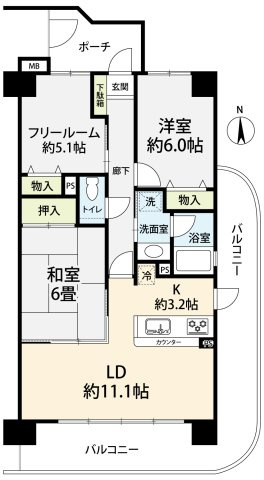 間取り：329000143953