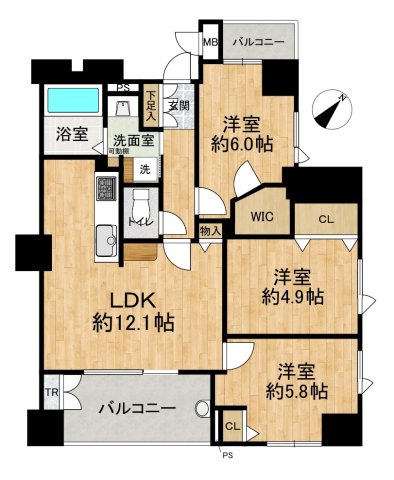 間取り：327002541392
