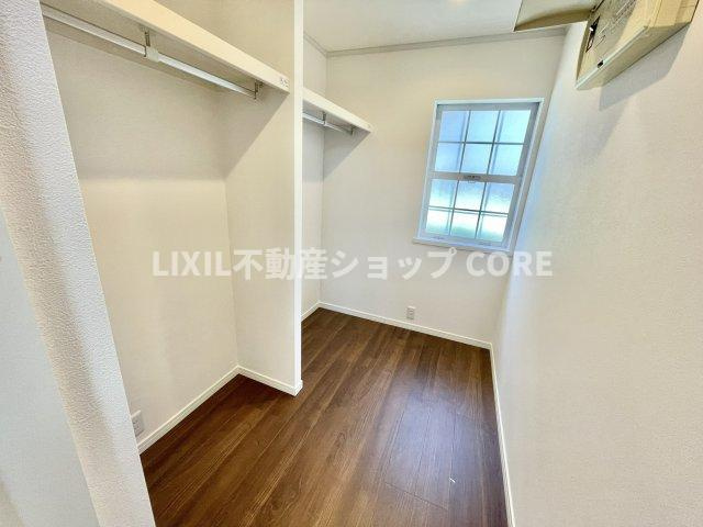 全居室に収納を完備しておりますので、居室の全空間を有効活用出来ます。　