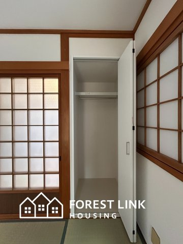 1F和室の収納です。