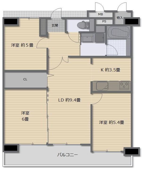 間取り：327002327467