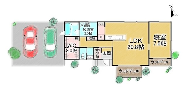 間取り：346000037489