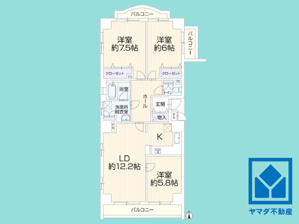 間取り：326000227507