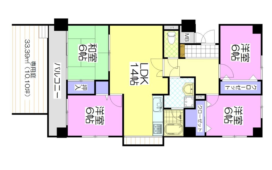 間取り：343000091324