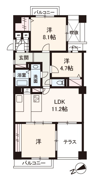 間取り：327002684460