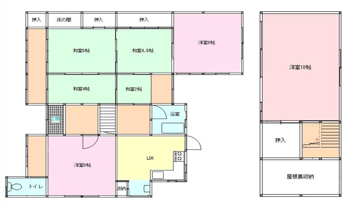 間取り：328000487836