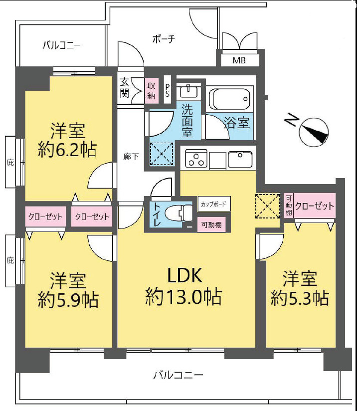 間取り：313004848646