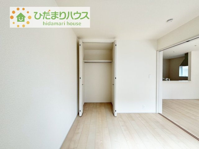 各居室にはしっかりと収納を完備！