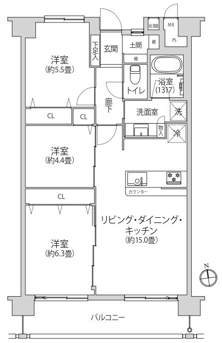 間取り：313004634898