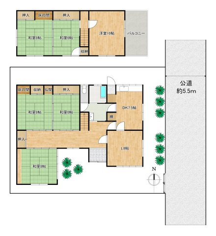 間取り：329000127552