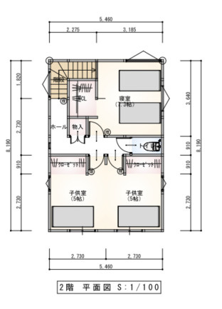 【東区有楽 新築戸建 3380万円の間取り】