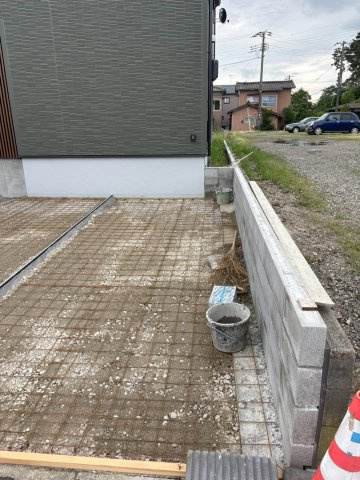 【東区有楽 新築戸建 3380万円の庭】