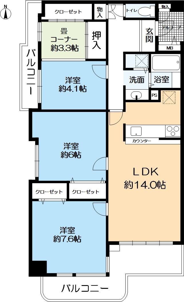 間取り：328000662311