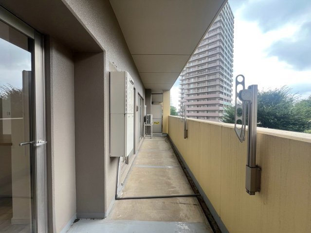 広々としたバルコニーです。