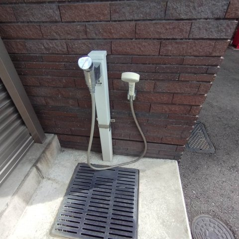 ペット足洗い場