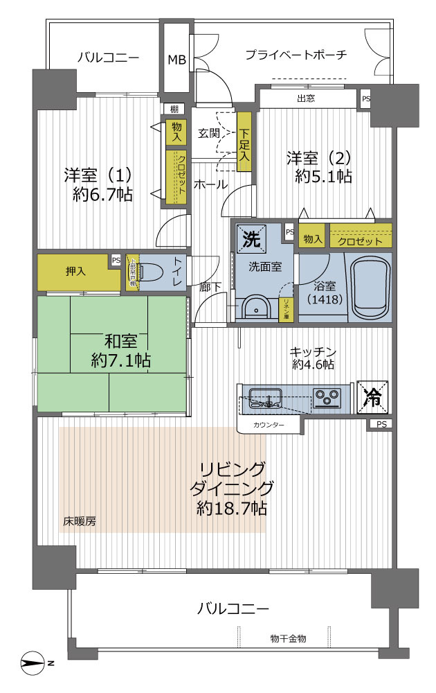 間取り：315000035931
