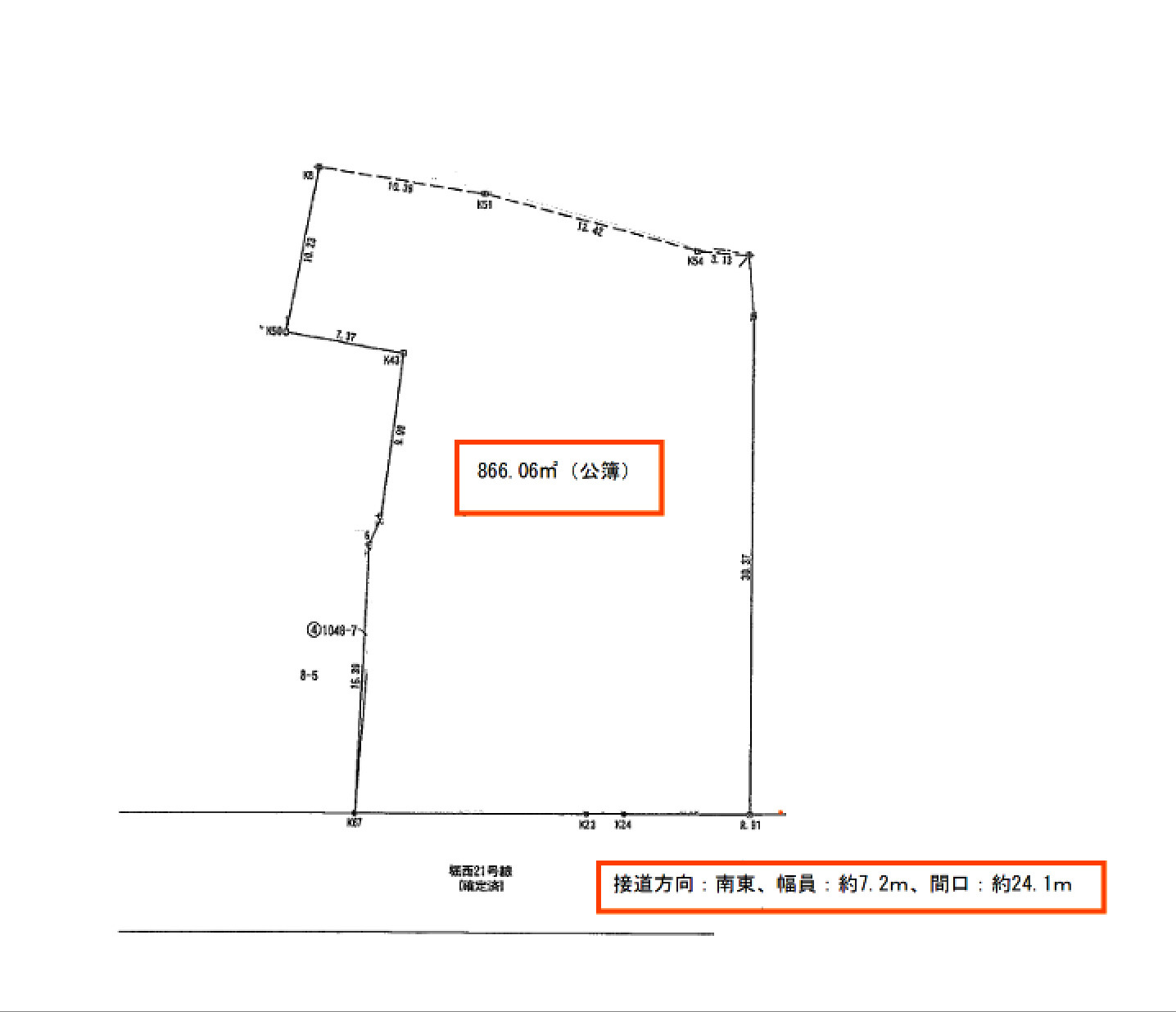 区画図：314002424956