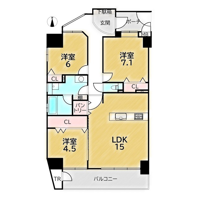 間取り：326000219488