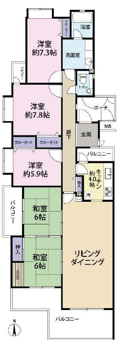 間取り：328000668430