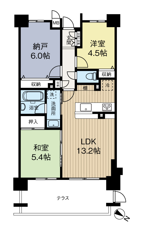 間取り：328000623155
