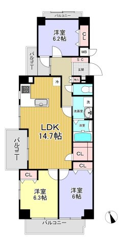 間取り：323000501579