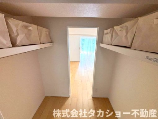 ウォークスルークローゼット!!