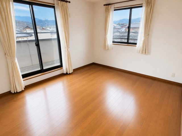 CG加工によって家具等を消しています