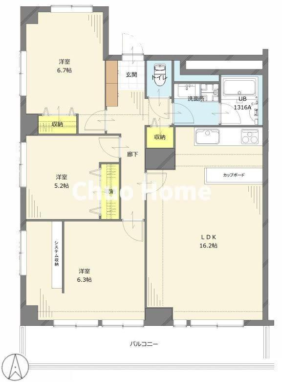 間取り：313004651054