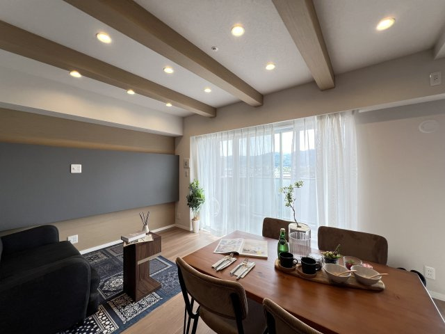 14.2帖ある広々としたＬＤＫ