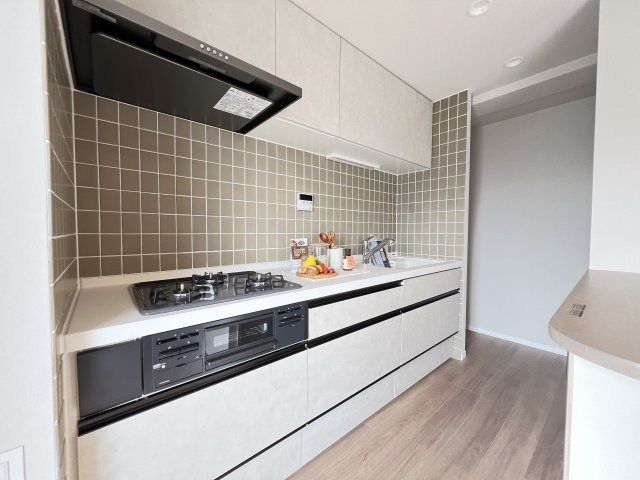 吊戸棚つきキッチン