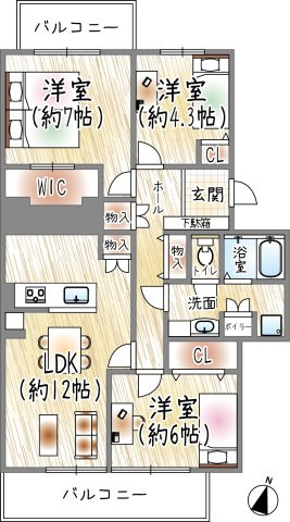 間取り：327002927383