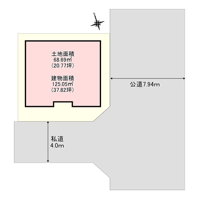 東南角地につき開放的な立地です！