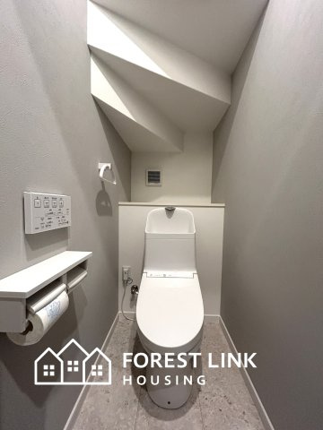 1階のトイレになります