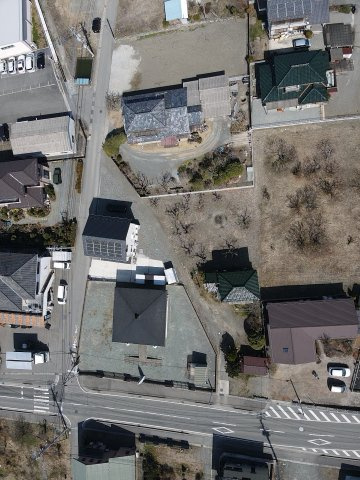 【南アルプス市西南湖　売地の外観】