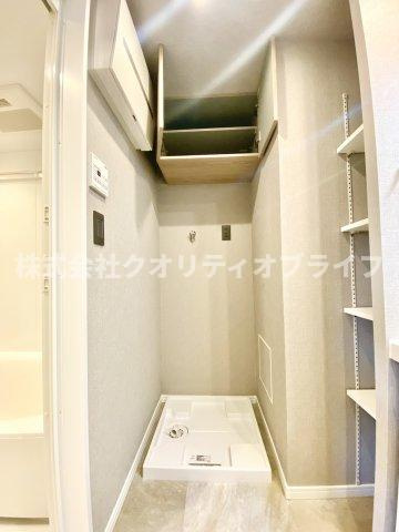 洗面所も収納ばっちり