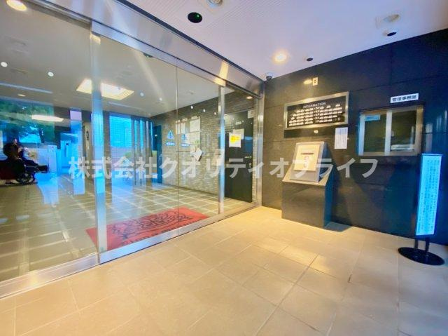 管理が行き届いているエントランス