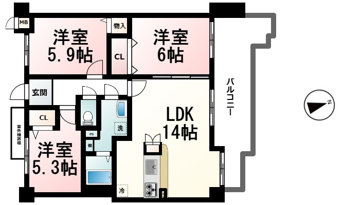 間取り：325000121641