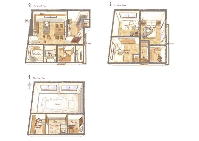 間取り：327001676055