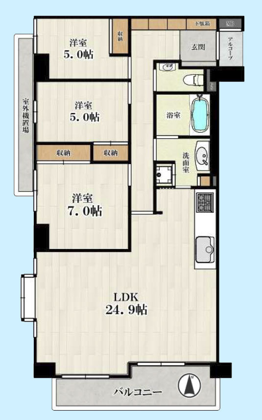 間取り：313004670145